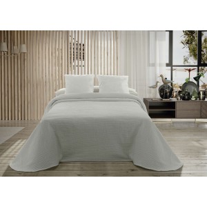 Bedspread (quilt) Hosteline PALMA Pearl Gray Single