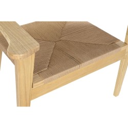 Chaise de Salle à Manger DKD Home Decor 67 x 47 x 84 cm 83 x 62 x 84 cm Naturel