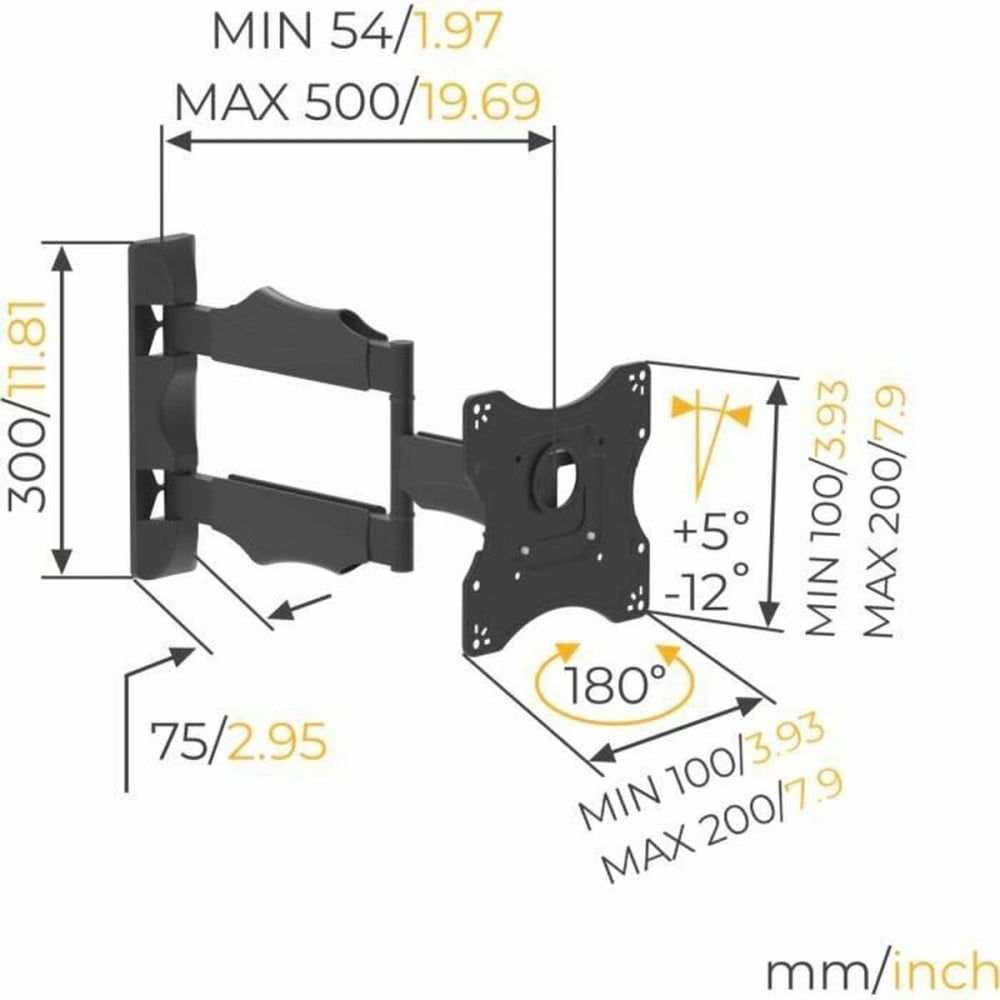 TV Halterung Nanook Full Motion Tilt 43" 19"