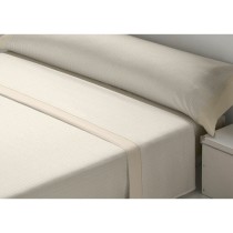 Jeu de draps D'Or CEBRA Beige Lit ½ persones Franela