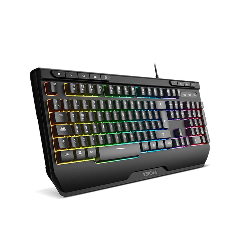 Pack Gaming Krom Kenya Black Spanish Qwerty