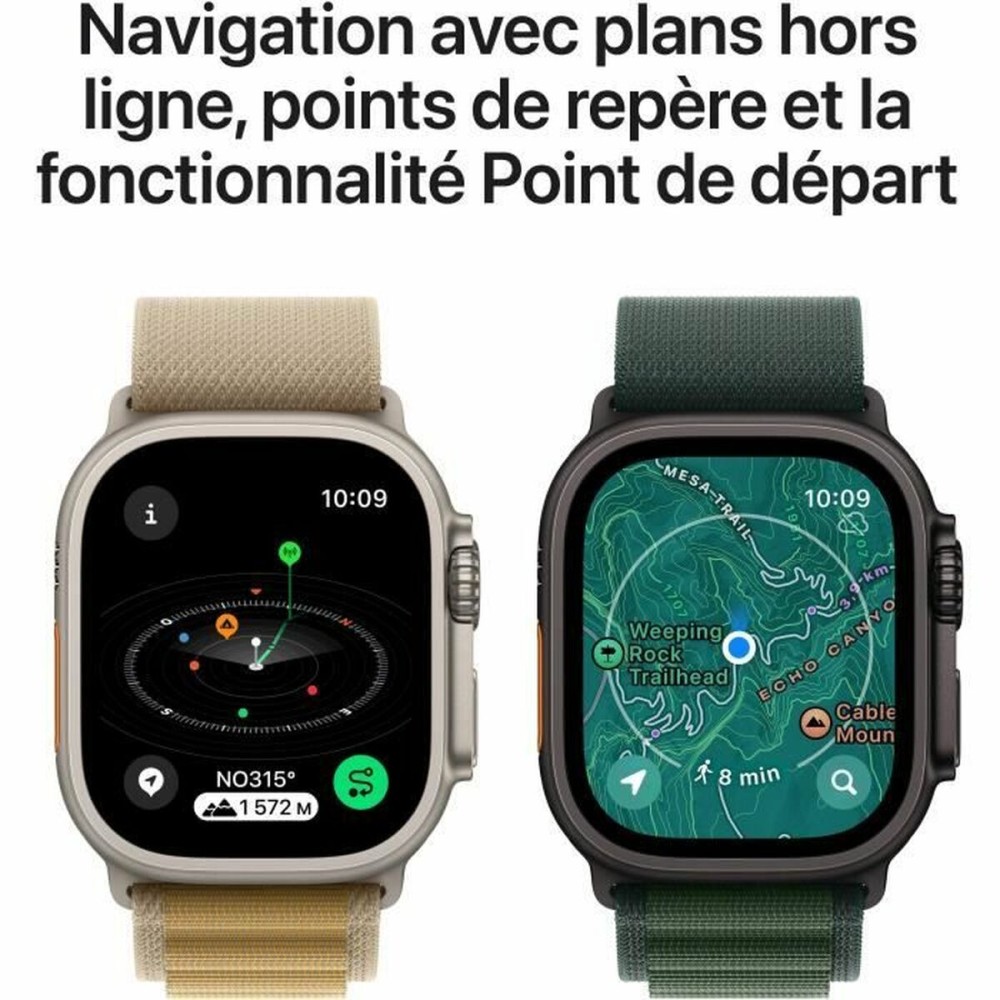 Montre intelligente Apple Watch Ultra 2 Noir 49 mm