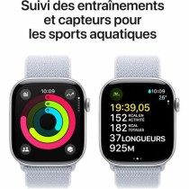 Montre intelligente Apple Watch Series 10 Bleu Argenté 46 mm