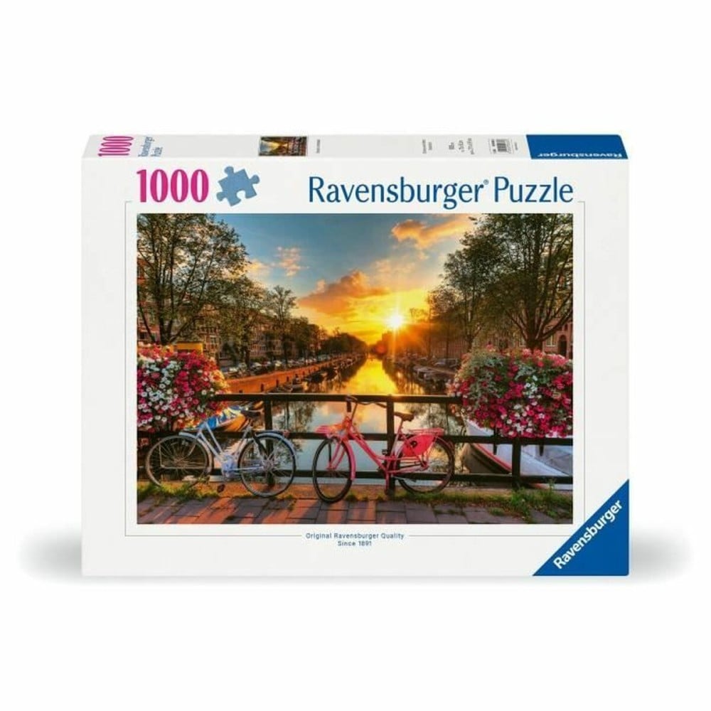 Puzzle Ravensburger Bicycles in Amsterdam