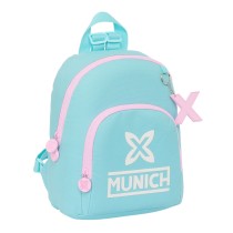 School Bag Munich Heaven Celeste 25 x 30 x 13 cm