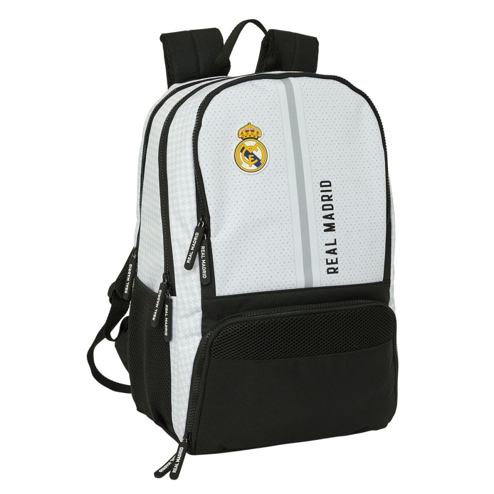 Sac à dos de Padel Real Madrid C.F. 24/25 Blanc Gris