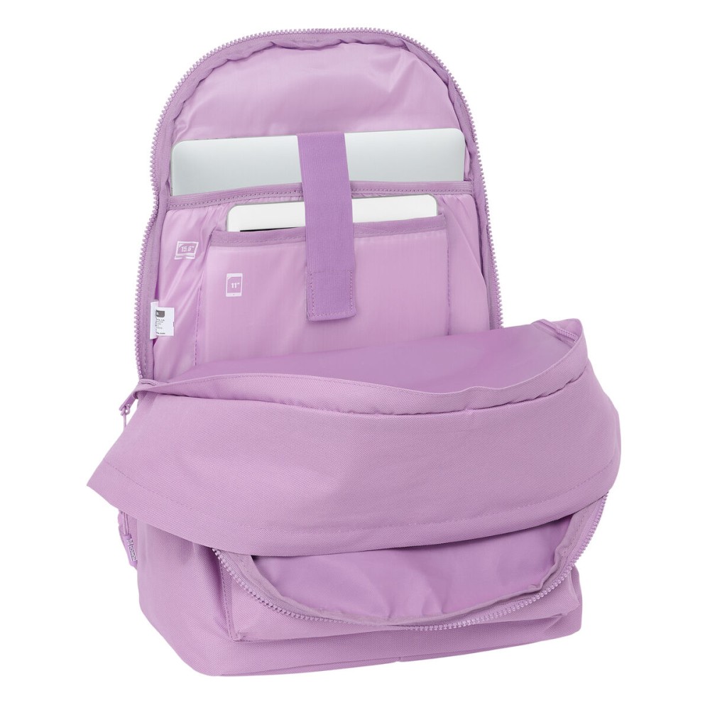 Laptop Backpack Munich Basic Lilac 31 x 44 x 18 cm