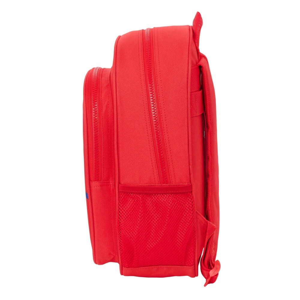 Schulrucksack Atlético Madrid Rot 27 x 33 x 10 cm