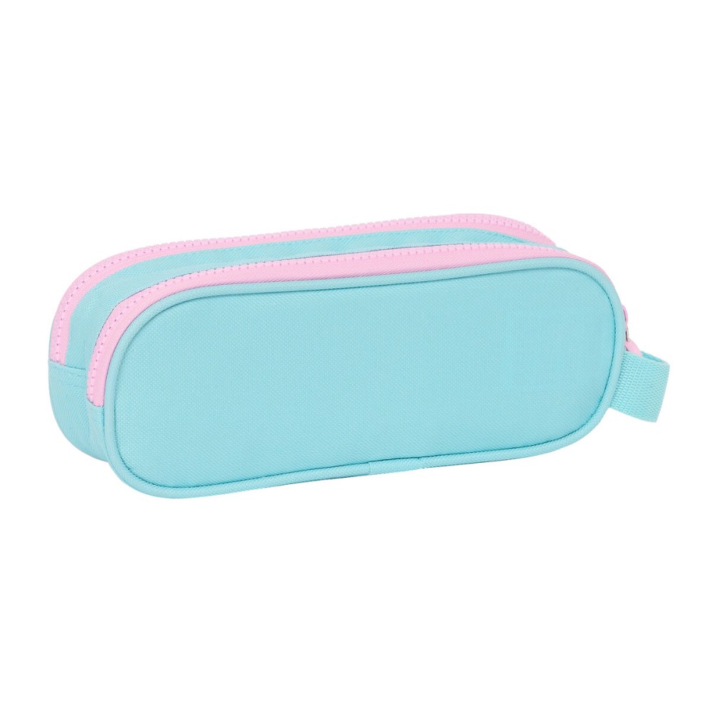 Trousse Fourre-Tout Double Munich Heaven Bleu ciel 21 x 8 x 6 cm