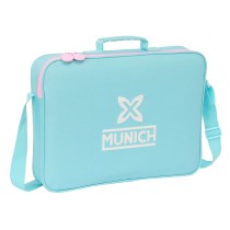 Cartable d'école Munich Heaven Bleu ciel 38 x 28 x 6 cm