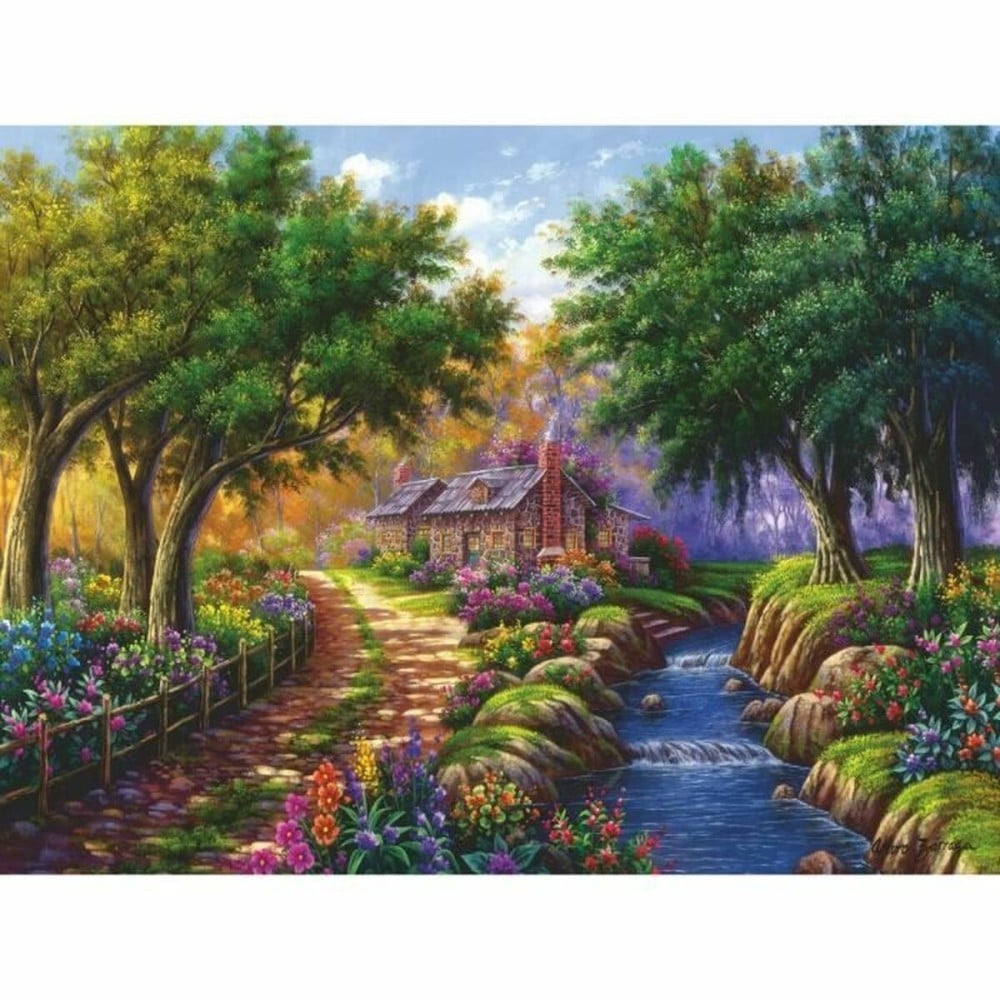 Puzzle Ravensburger Cottage By The River