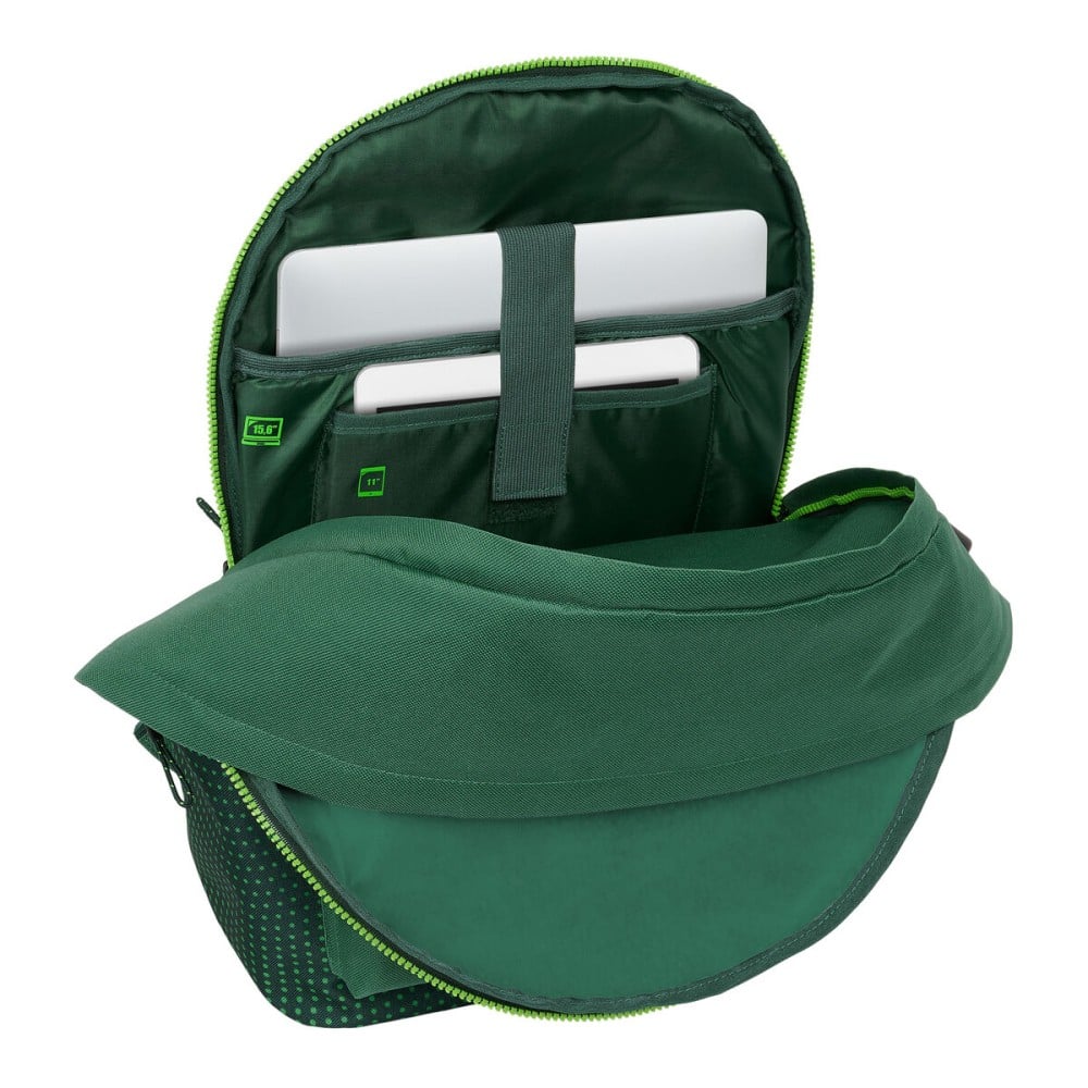 School Bag Real Betis Balompié Green 31 x 44 x 18 cm