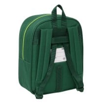 Schulrucksack mit Rädern Real Betis Balompié grün 22 x 27 x 10 cm