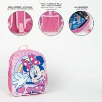 School Bag Minnie Mouse Pink 25 x 30 x 9 cm