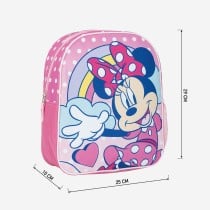 School Bag Minnie Mouse Pink 25 x 30 x 9 cm