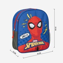 Schulrucksack Spider-Man Blau 8 x 30 x 25 cm