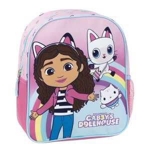 School Bag Gabby's Dollhouse Pink 25 x 20 x 30 cm