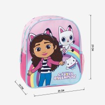 Schulrucksack Gabby's Dollhouse Rosa 25 x 20 x 30 cm