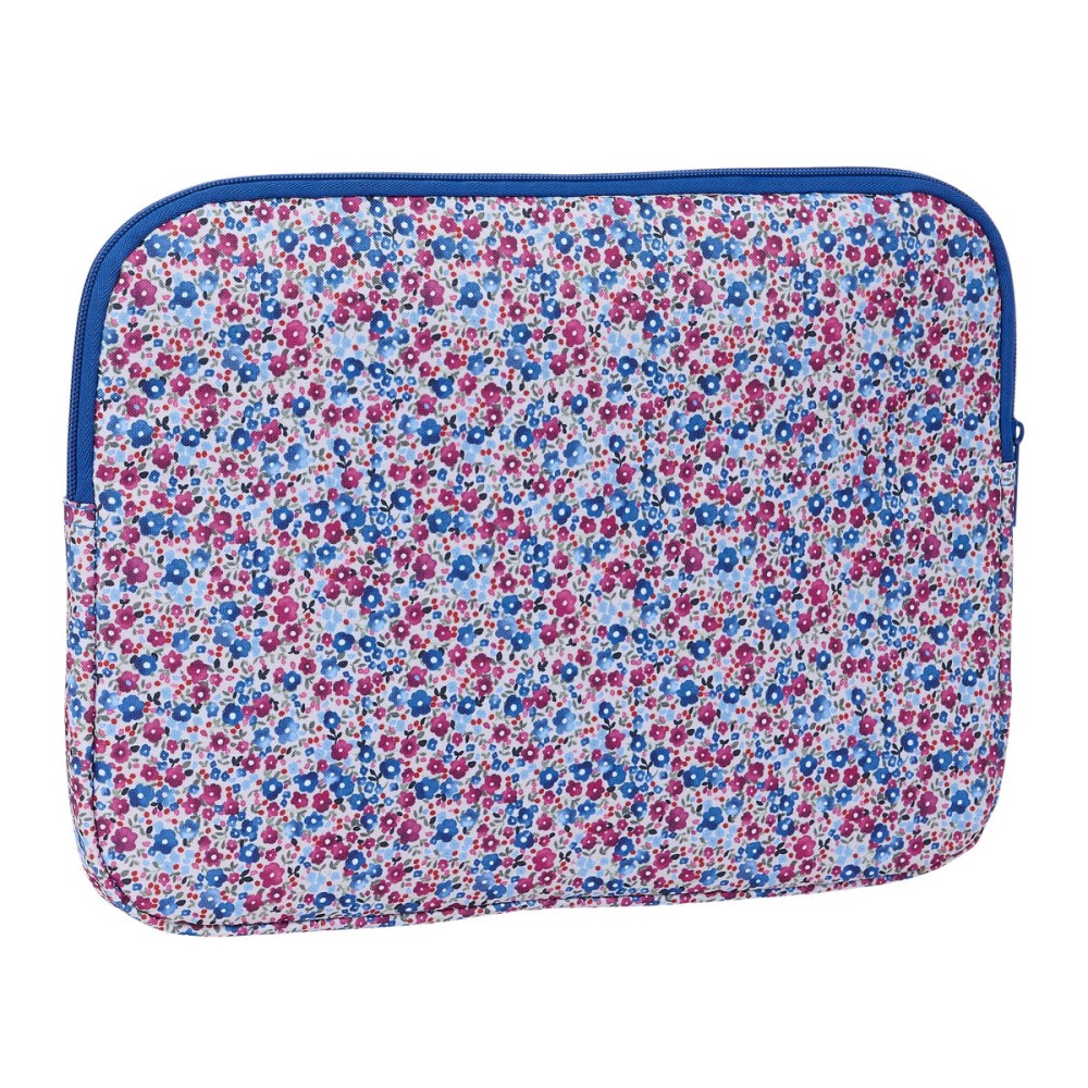 Housse d'ordinateur portable Nait Nait Flores coimbra azul Bleu 34 x 25 x 2 cm