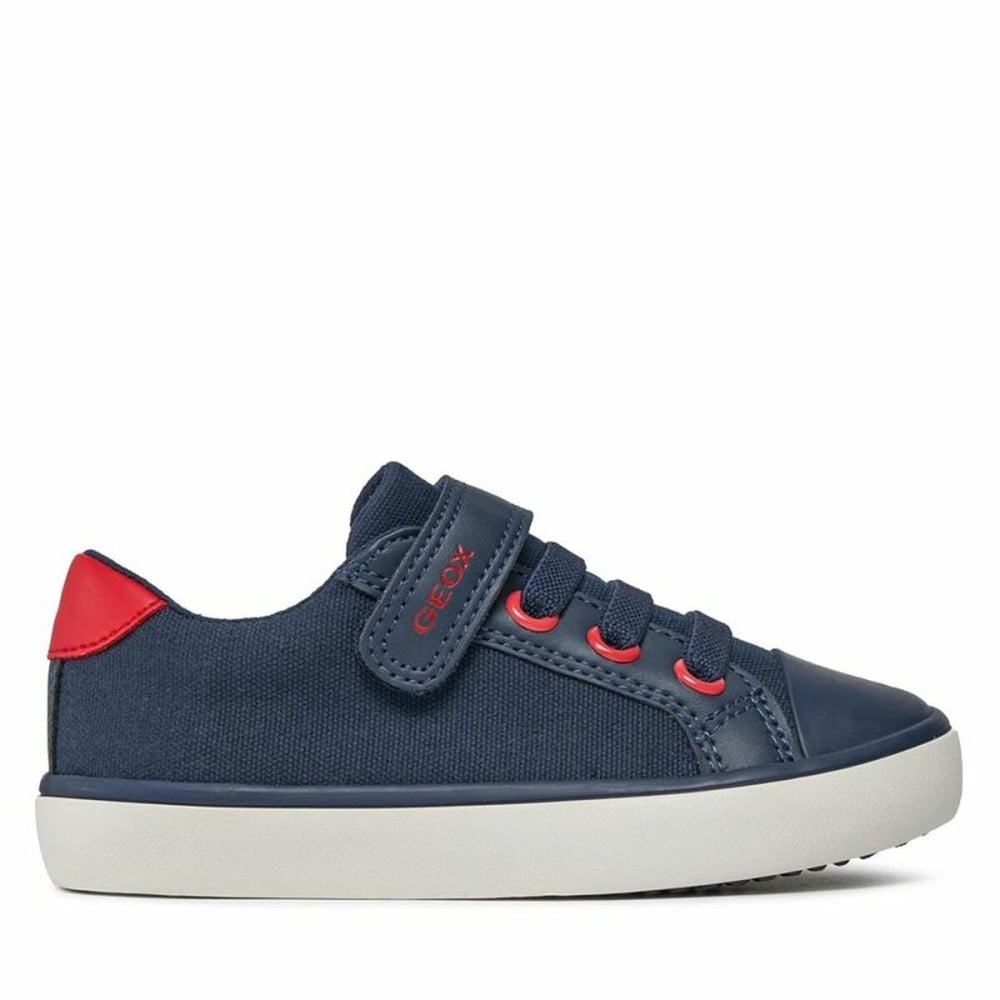 Sports Shoes for Kids Geox Gisli Navy Blue