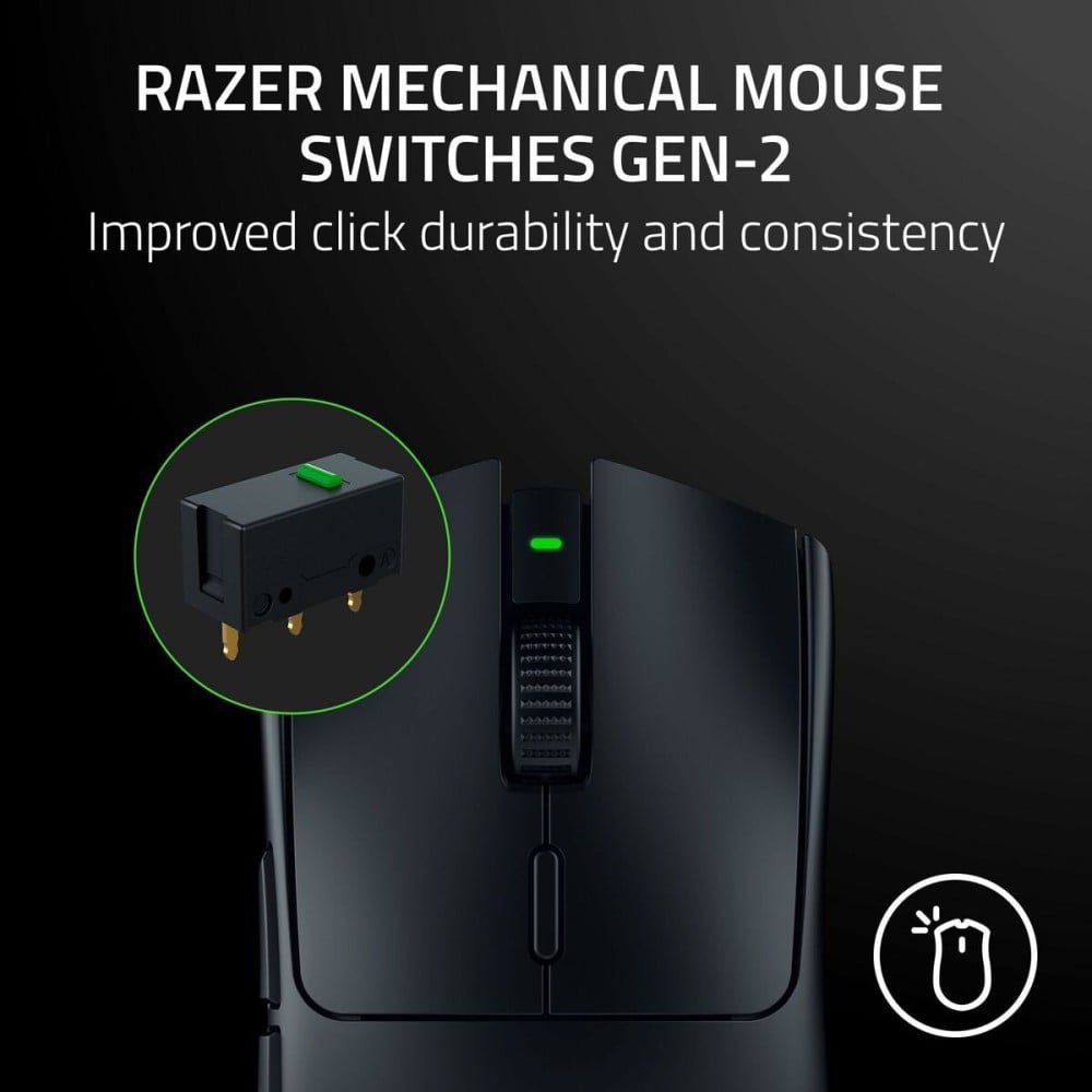 LED Gaming-Maus Razer RZ01-04910100-R3M1 Schwarz 30000 dpi