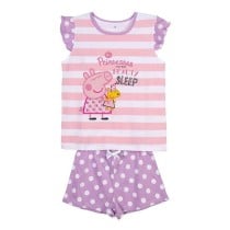 Pyjama D'Été Peppa Pig Rose Violet