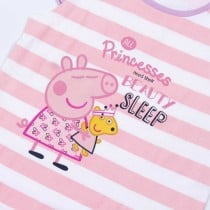 Sommer-Schlafanzug Peppa Pig Rosa Lila