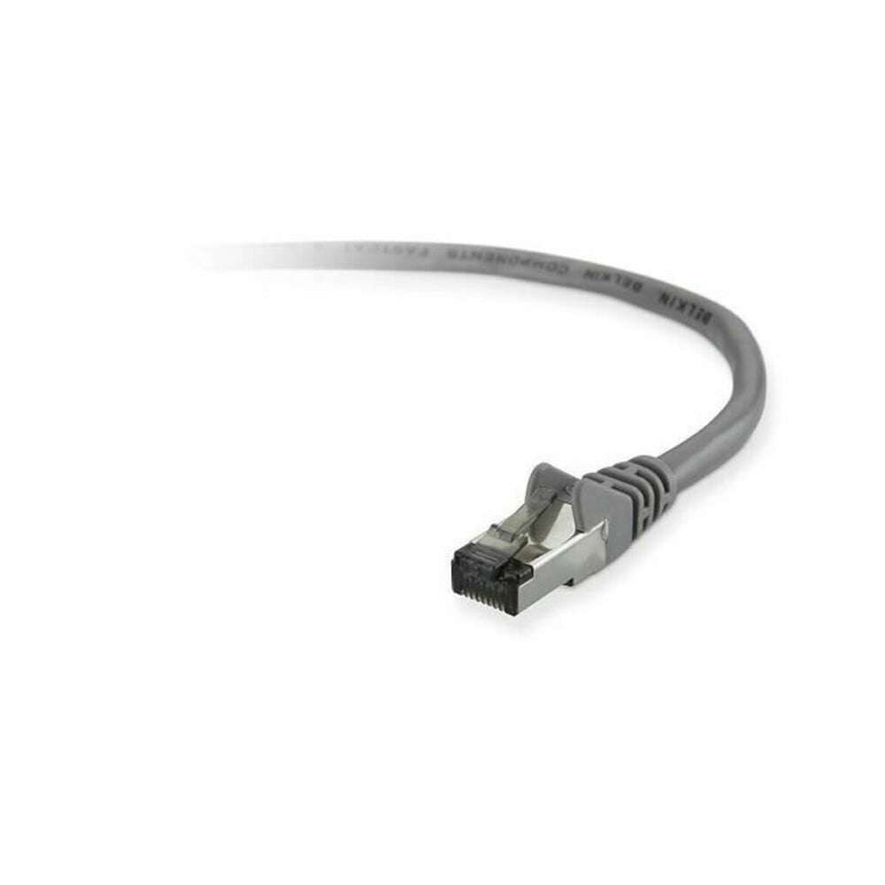 RJ45-Kabel Kategorie 5e UTP Belkin 2m Cat5e STP Schwarz Grau 2 m