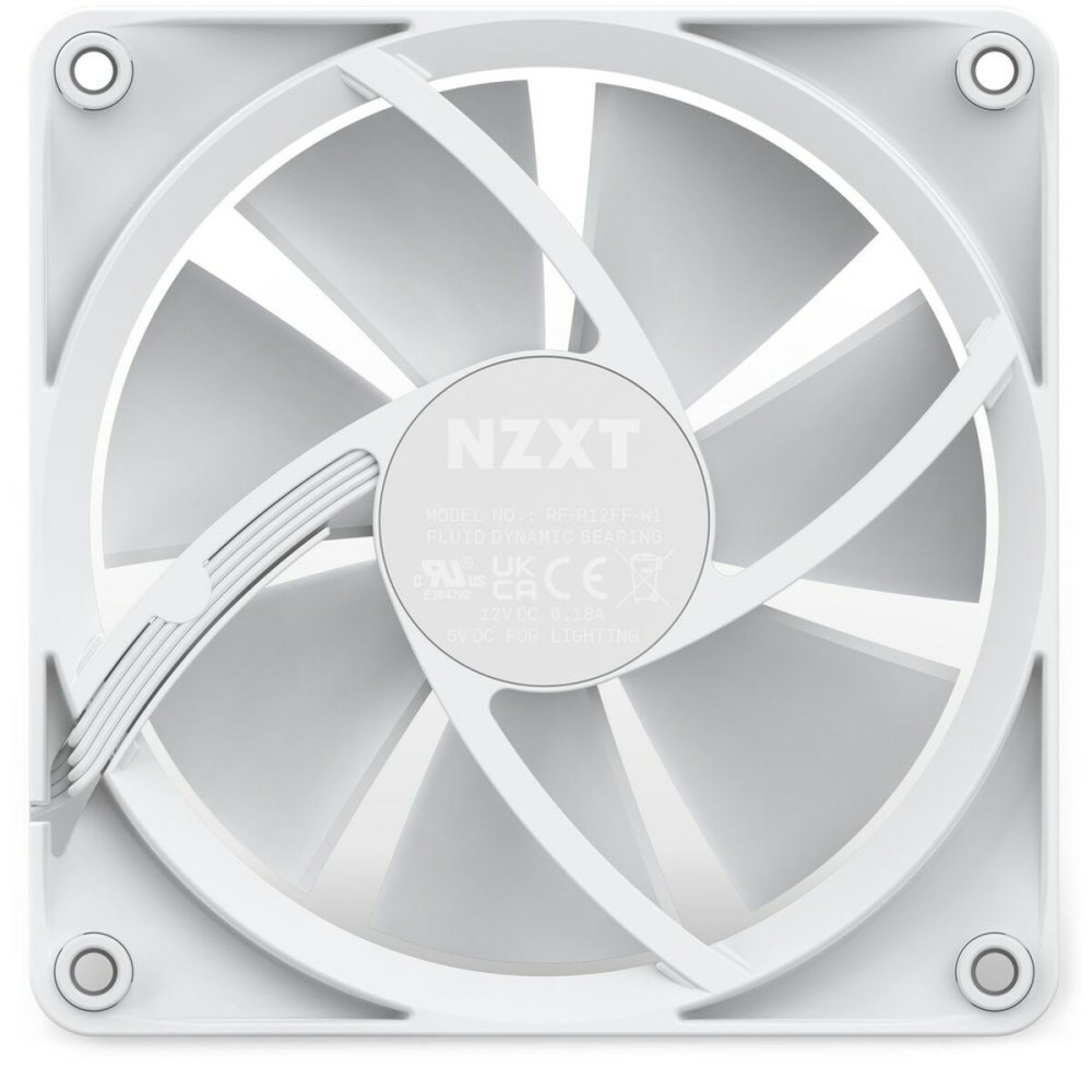 Ventillateur de cabine NZXT RF-R12SF-W1 Ø 12 cm (1 Unité)