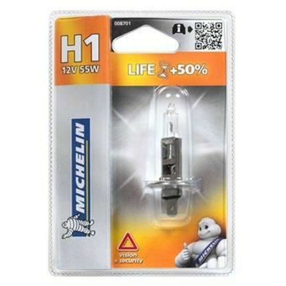 Ampoule pour voiture Michelin Life + 50% H1 55 W (1 Unité)