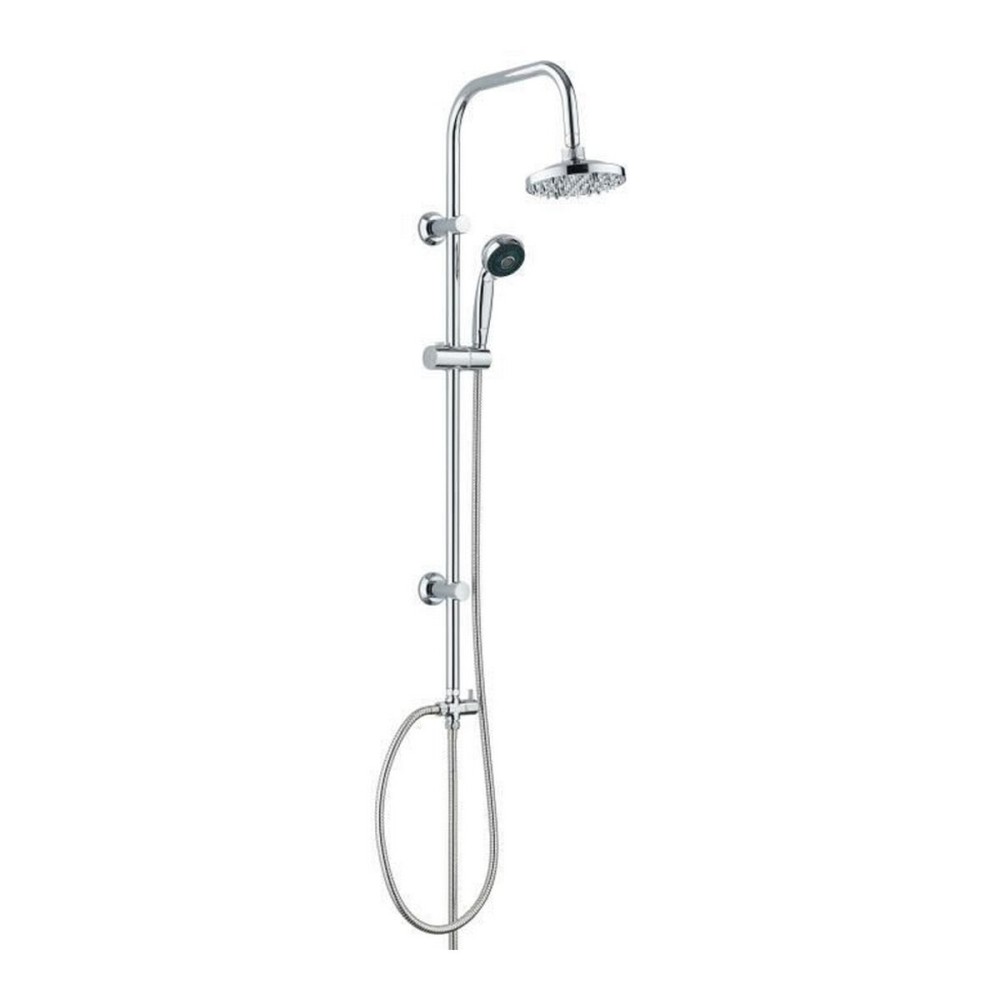 Shower Column Rousseau Sonora 3 Grey Stainless steel ABS Ø 15 cm