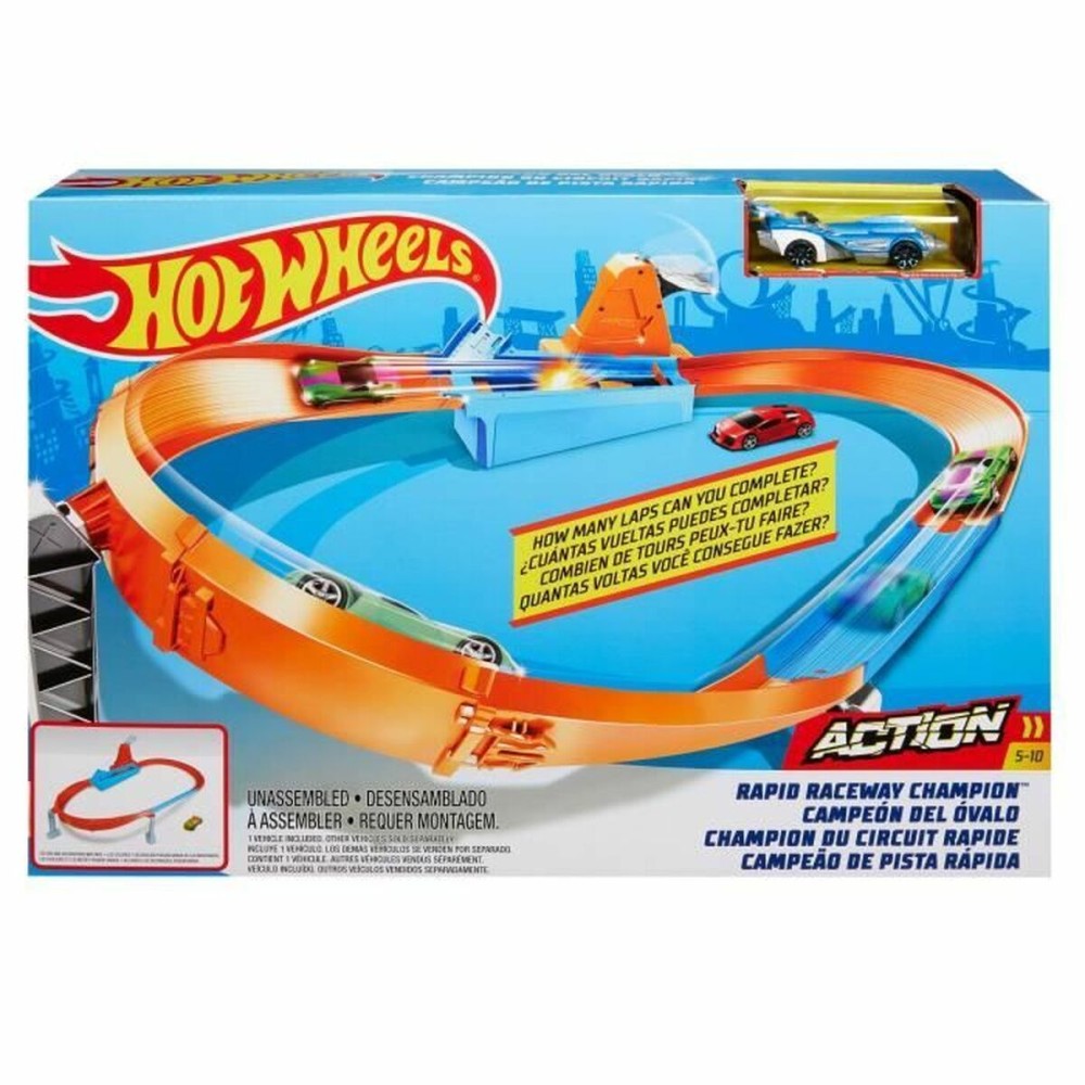 Piste avec Rampes Hot Wheels