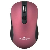 Wireless Mouse Bluestork BLU3760162063967 Maroon (1 Unit)