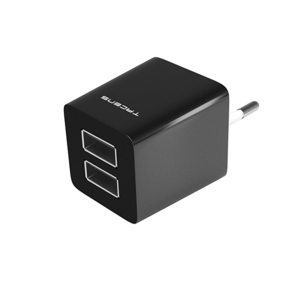 Wall Charger Tacens AUSB1 USB Anima Black