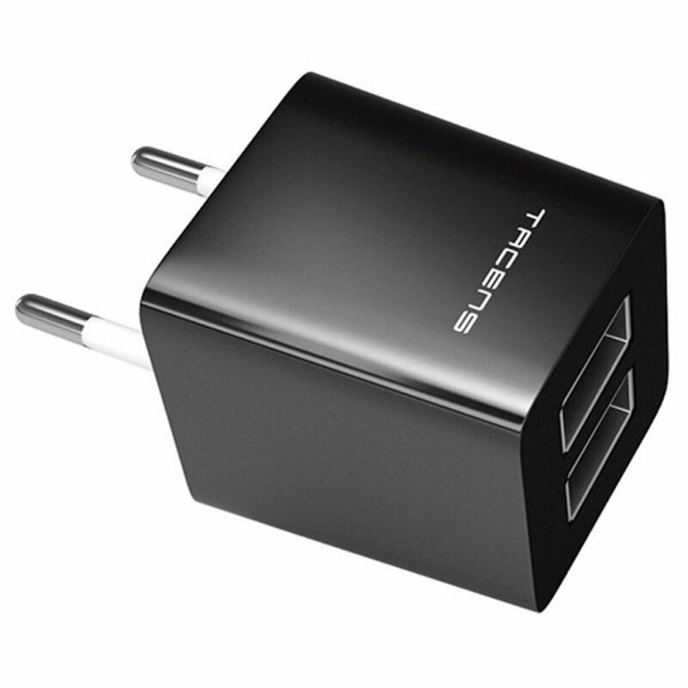 Wall Charger Tacens AUSB1 USB Anima Black