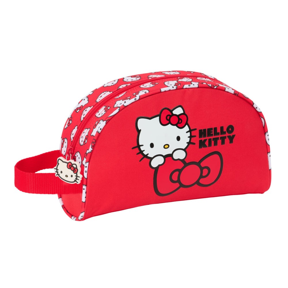 Travel Vanity Case Hello Kitty Iconic White Red 26 x 16 x 9 cm