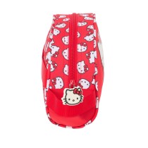 Reise-Toilettentasche Hello Kitty Iconic Weiß Rot 26 x 16 x 9 cm