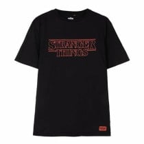 Women’s Short Sleeve T-Shirt Stranger Things Black