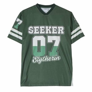 Men’s Short Sleeve T-Shirt Harry Potter Slytherin  Green