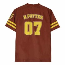 Herren Kurzarm-T-Shirt Harry Potter Gryffindor  Dunkelrot