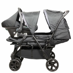 Poussette pour bébé Bambisol Noir