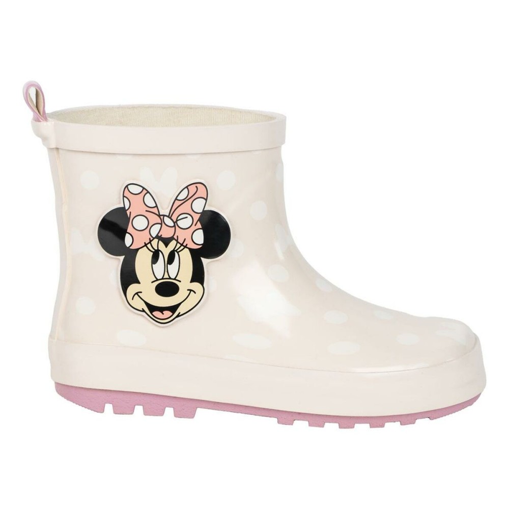 Bottes en Caoutchouc pour Enfants Minnie Mouse Rose