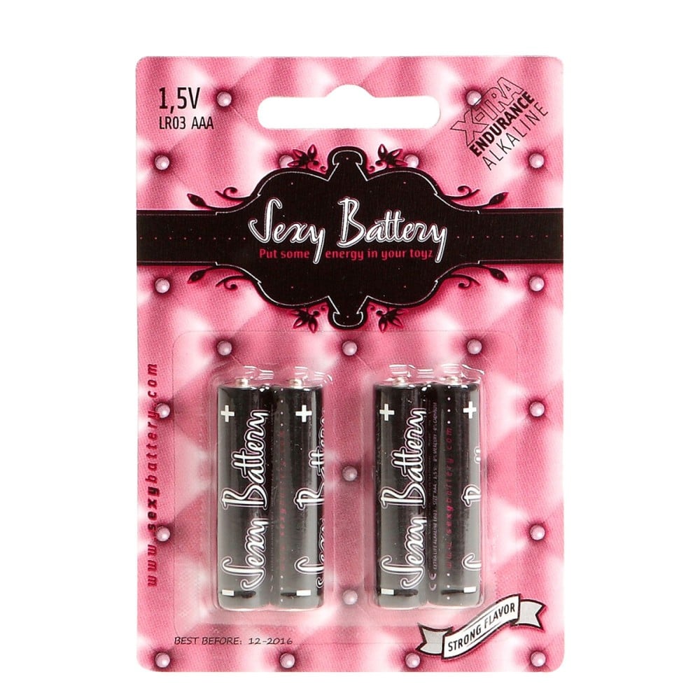 Piles Alcalines AAA Sexy Battery 802219.0 (4 pcs)