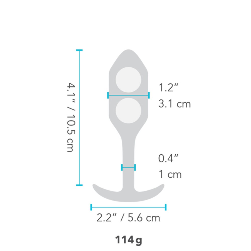 Plug Anal B-Vibe 2 grün