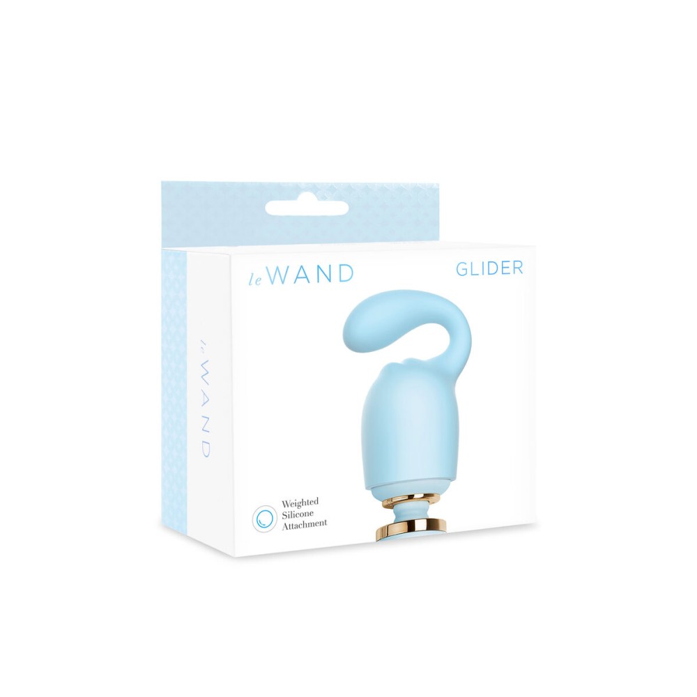 Accessoire Le Wand Glider Original Bleu Silicone