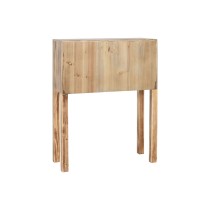 Console Home ESPRIT Black Fir MDF Wood 64 x 26 x 83 cm