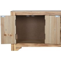 Console Home ESPRIT Black Fir MDF Wood 64 x 26 x 83 cm