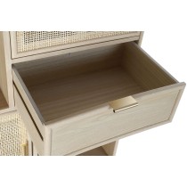 Étagère Home ESPRIT Naturel Bois de paulownia Bois MDF 90 x 37 x 189 cm