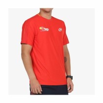 Herren Kurzarm-T-Shirt Bullpadel Exudo  Rot