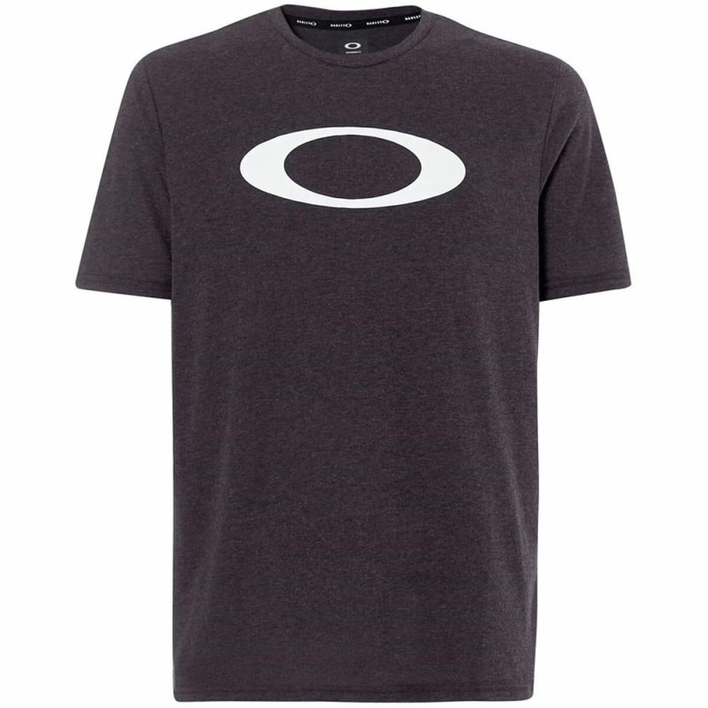 Herren Kurzarm-T-Shirt Oakley O-Bold Ellipse Grau